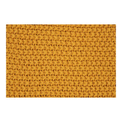 Santos Cushion - Cushion, recycled cotton, ochre 45x45 cm