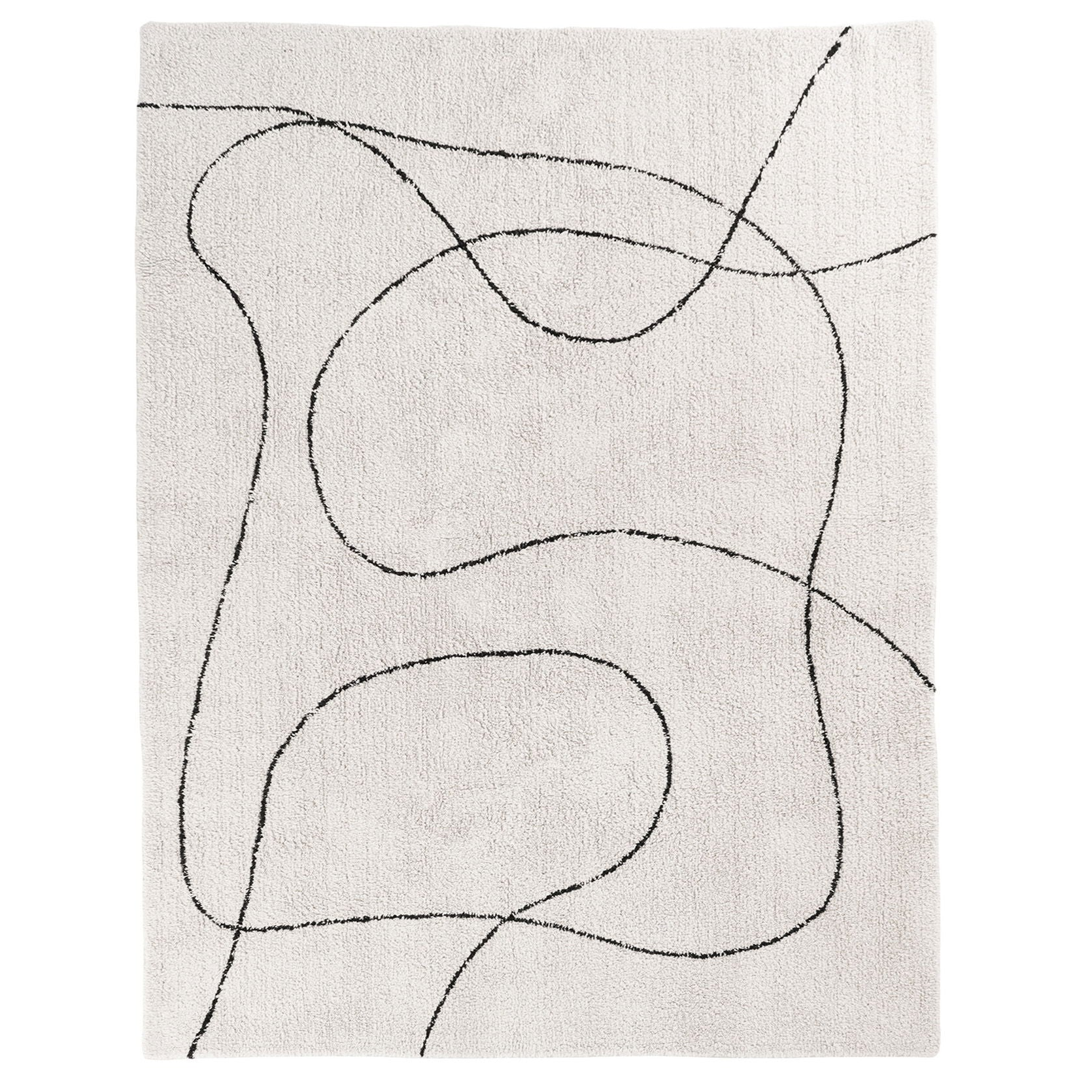 Alina Baumwollteppich 160x230 cm – Naturfarben