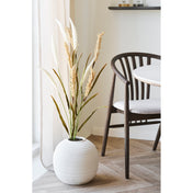 Vase - Vase, ceramic, white ø30x28,5 cm