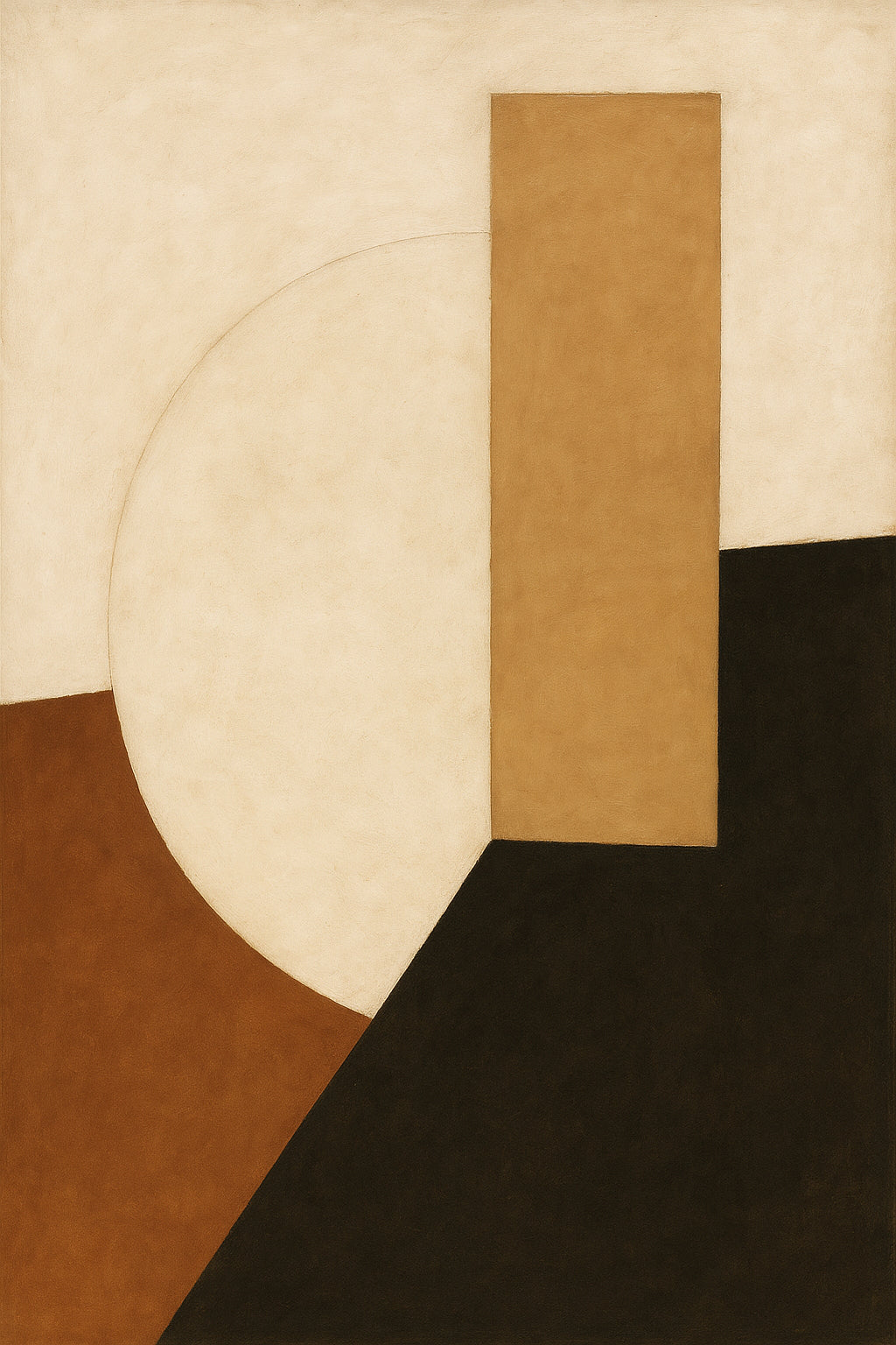 Schilderij preview aan de muur